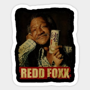 Redd Foxx - NEW RETRO STYLE Sticker